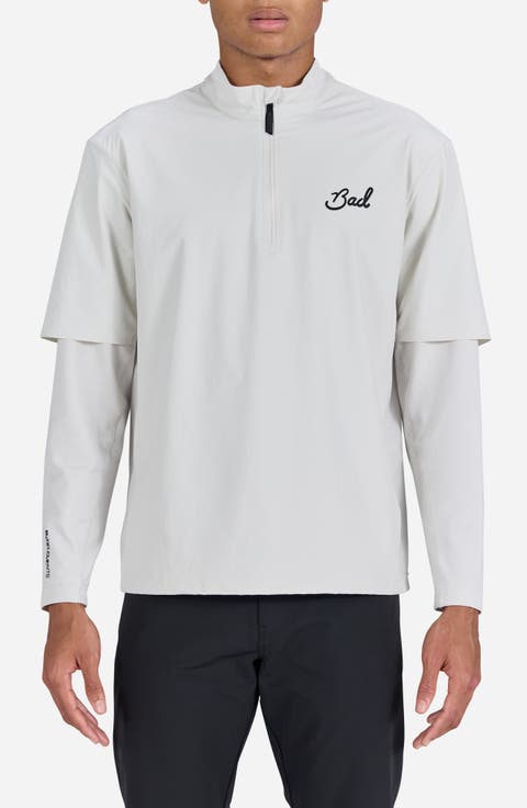 Bad Elements Mechanism Quarter Zip Golf Pullover