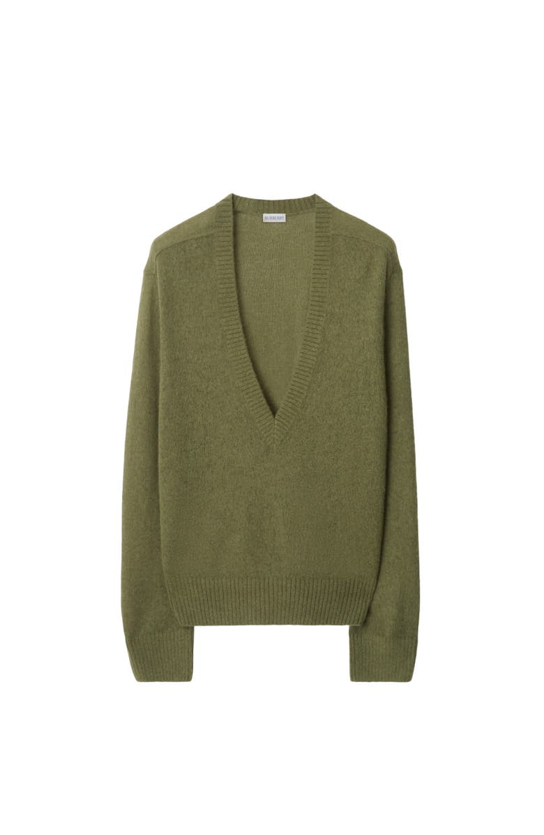 Burberry Alpaca Wool Blend Sweater, Alternate, color, 