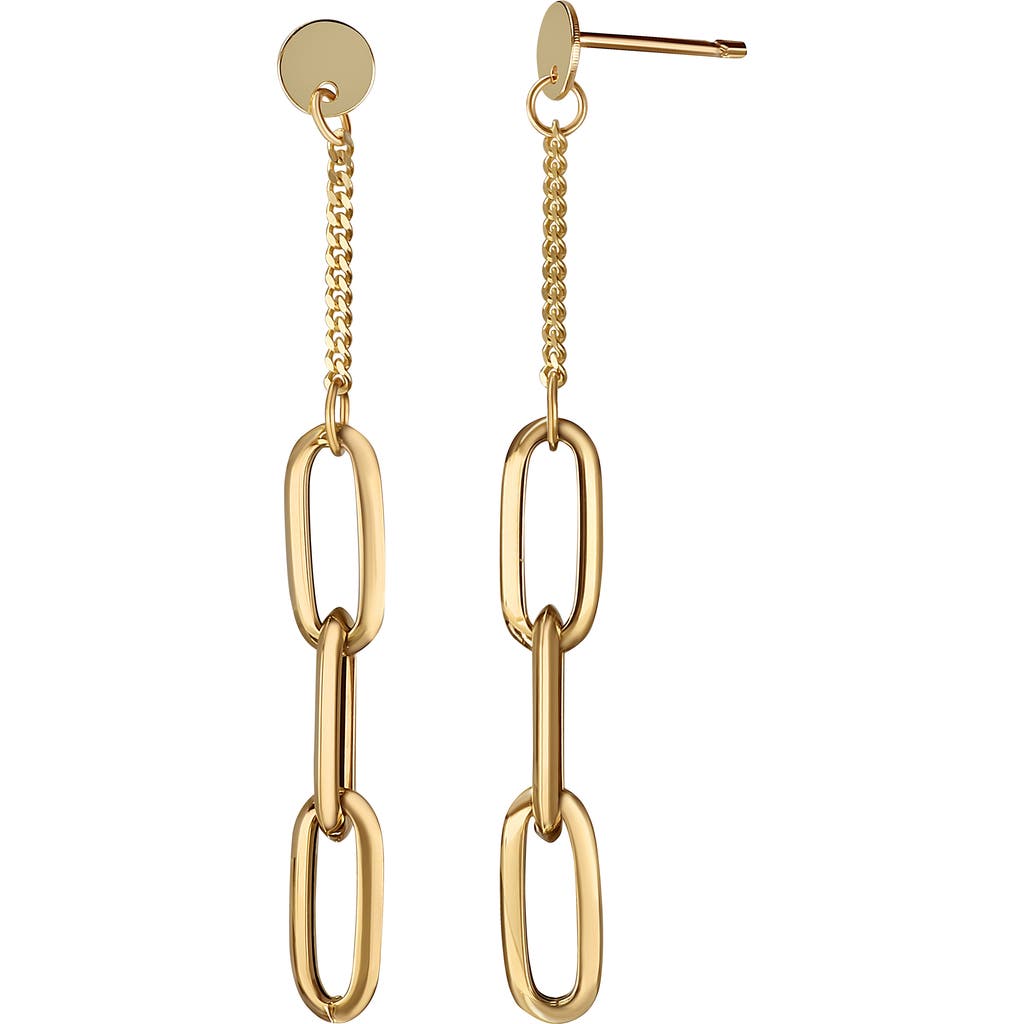 Bony Levy 14k Gold Linear Drop Earrings In Gold