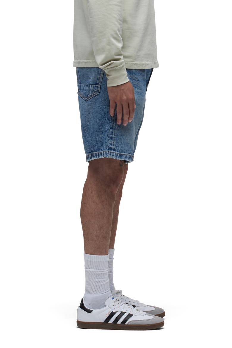 Clint Denim Shorts, Alternate, color, INDIO