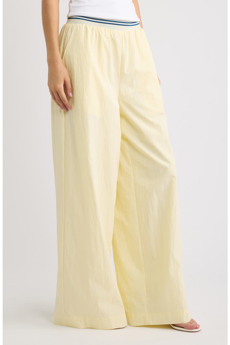 Adam Wide Leg Pants, Alternate, color, PALE YELLOW