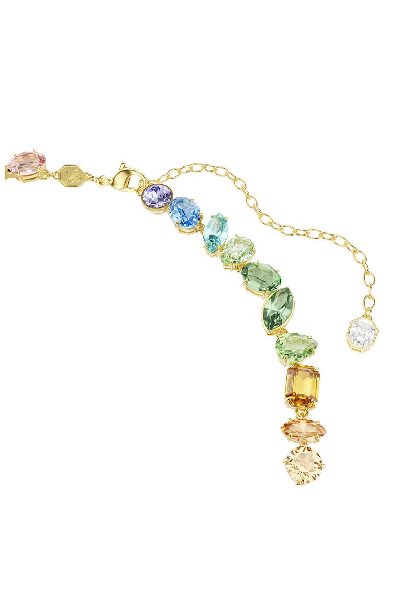 Gema Crystal Collar Necklace, Alternate, color, GOLD/ MULTI