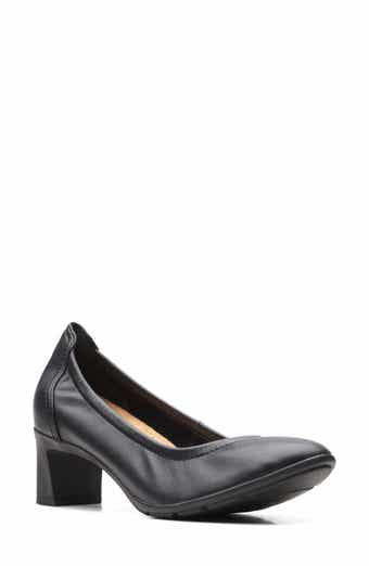 Clarks® Neiley Block Heel Pump