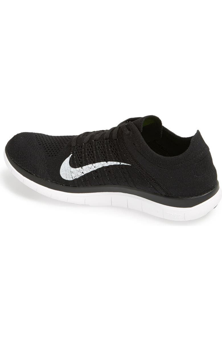 Nike 'Free 4.0 Flyknit' Running Shoe, Alternate, color,