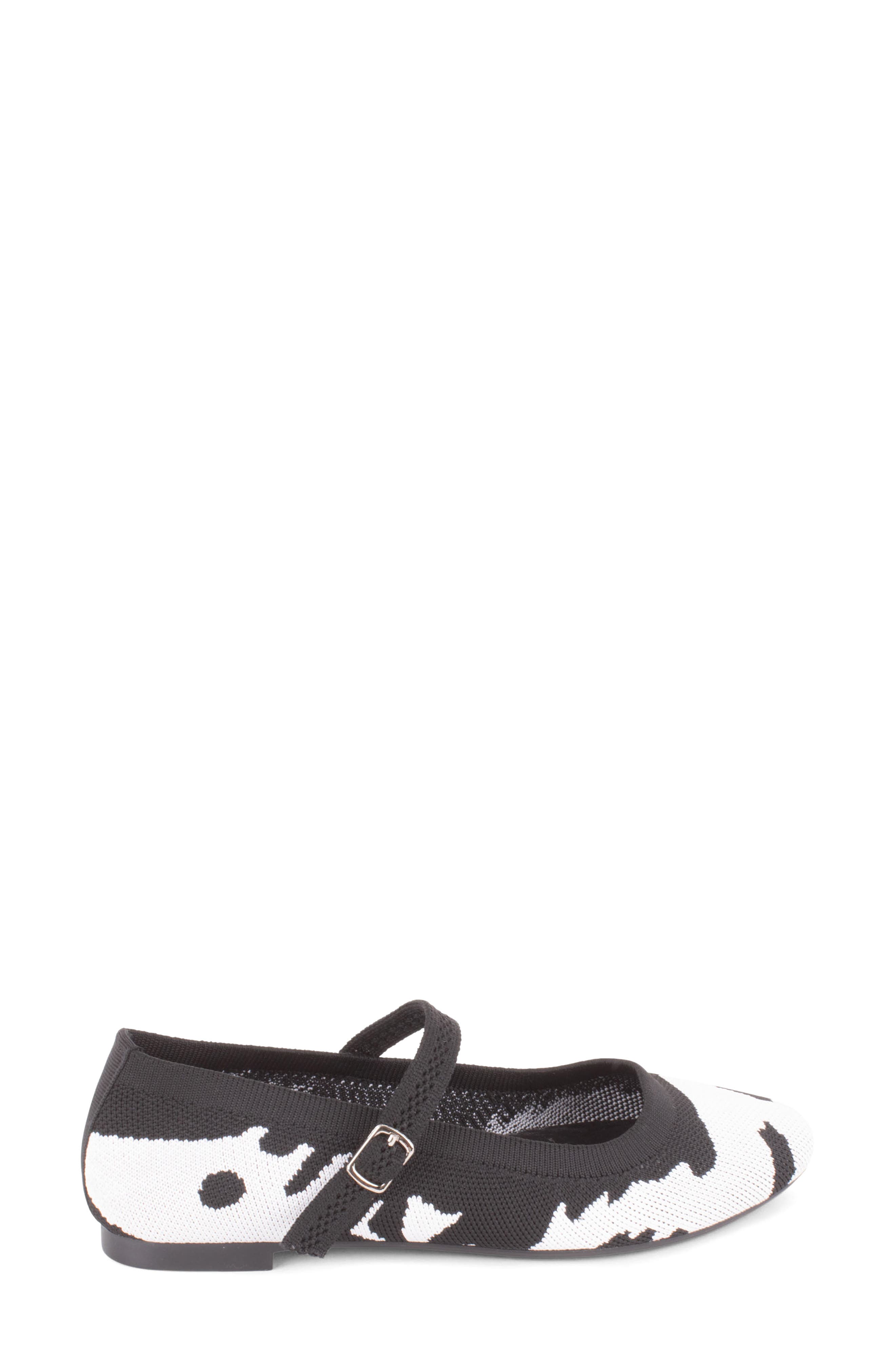 Tahari Amalfi Mary Jane, Alternate, color, Black Pony Print
