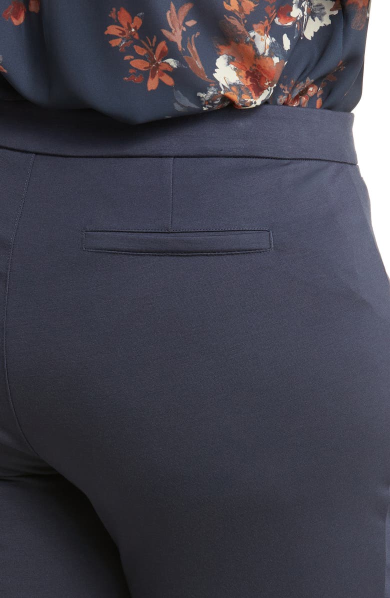 NYDJ Stretch Knit Straight Leg Pants, Alternate, color,