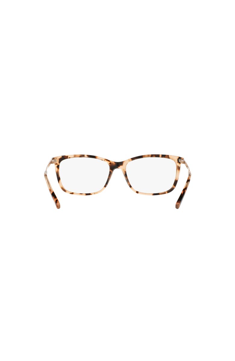 Michael Kors 52mm Rectangle optical glasses, Alternate, color, Tortoise