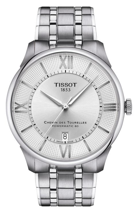 Chemin des Tourelles Powermatic 80 Bracelet Watch, 42mm