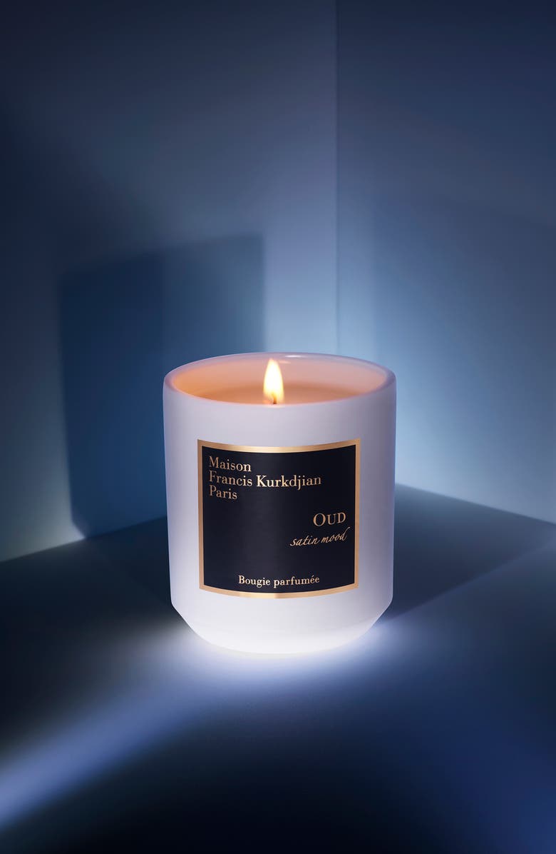 Maison Francis Kurkdjian Oud Satin Mood Scented Candle, Alternate, color, 