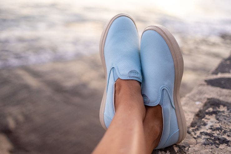 XpreSole Cody Waterproof Slip-On Sneaker, Alternate, color, Corydalis Blue