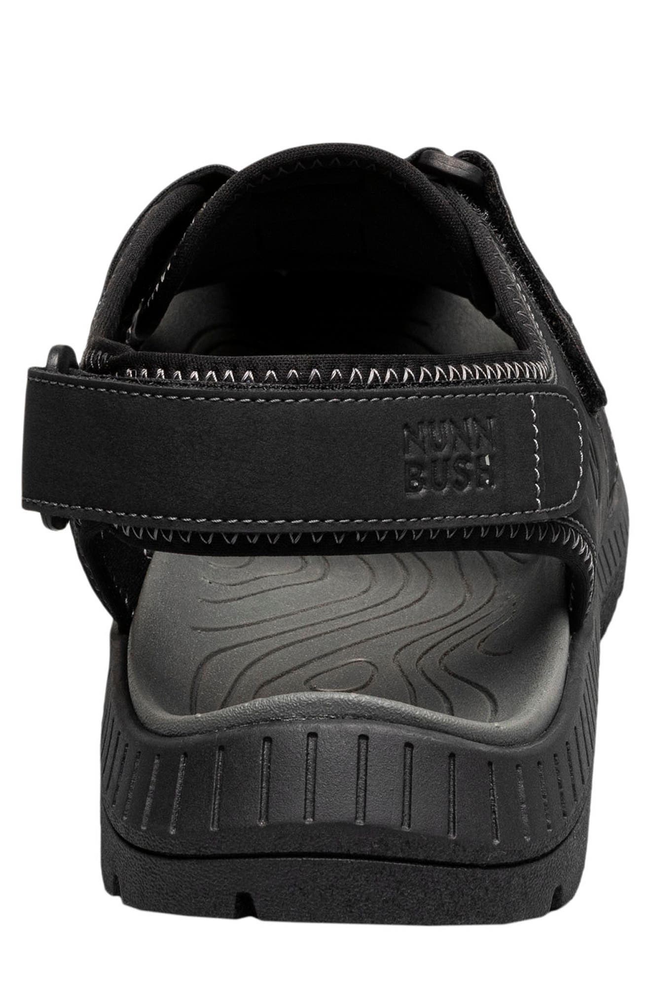 NUNN BUSH Laguna Fisherman Sandal, Alternate, color, Black