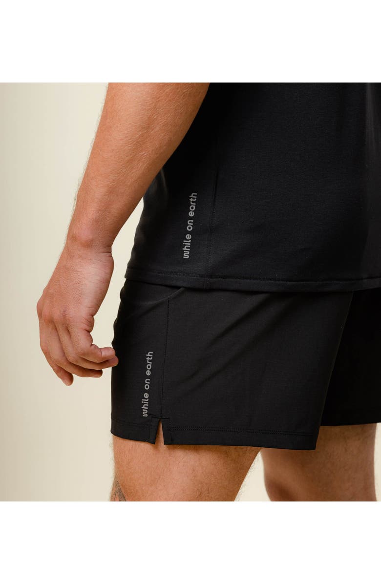 while on earth<sup>™</sup> Origin Short 7", Alternate, color, Black