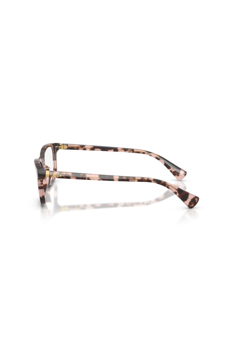 53mm Rectangle optical glasses, Alternate, color, Tortoise