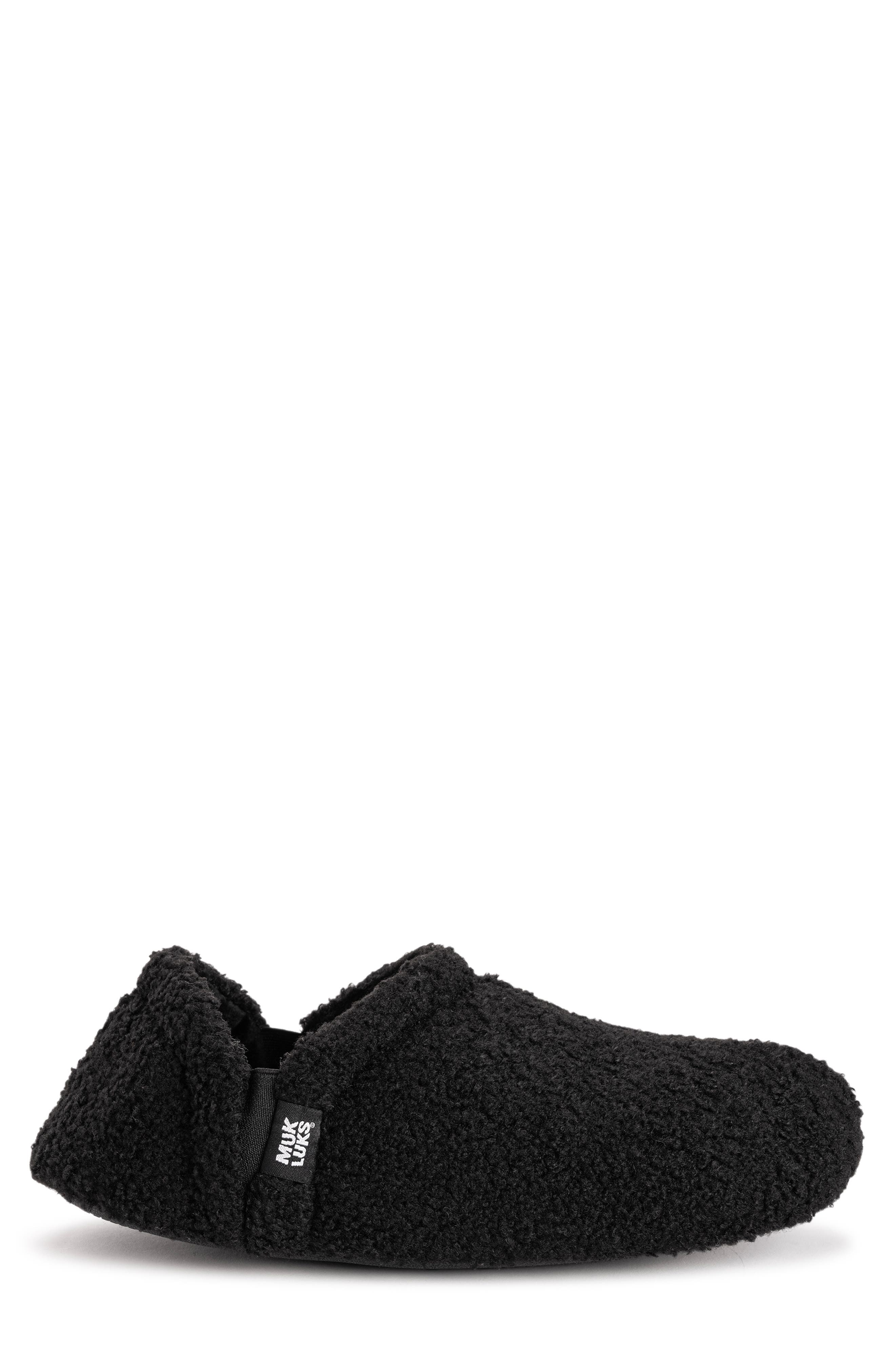 MUK LUKS Berber Faux Fur Slipper, Alternate, color, 