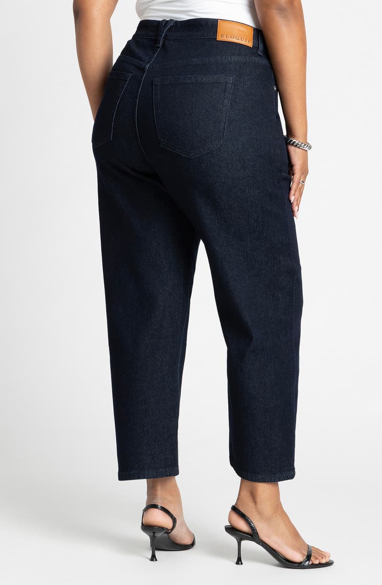 ELOQUII The Naomi Comfort Stretch Straight Leg Jeans, Alternate, color, 