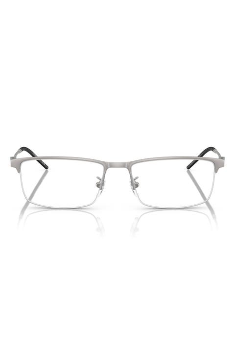 57mm Rectangle Optical Glasses