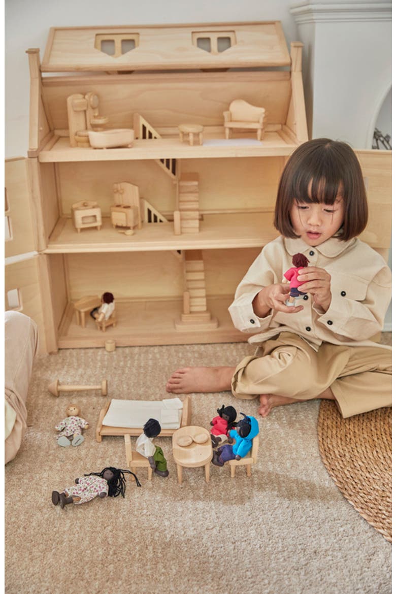Victorian Dollhouse Furniture Set, Alternate, color, NATURAL