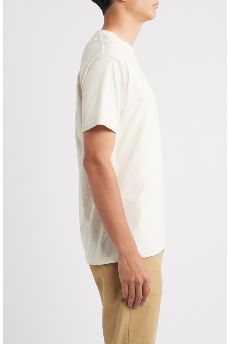 Steele Graphic T-shirt, Alternate, color, CREAM