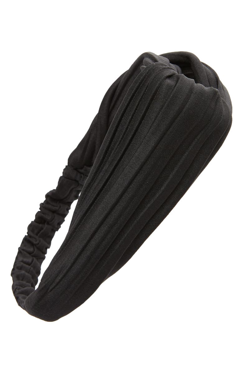 Tasha Pleated Head Wrap, Main, color,