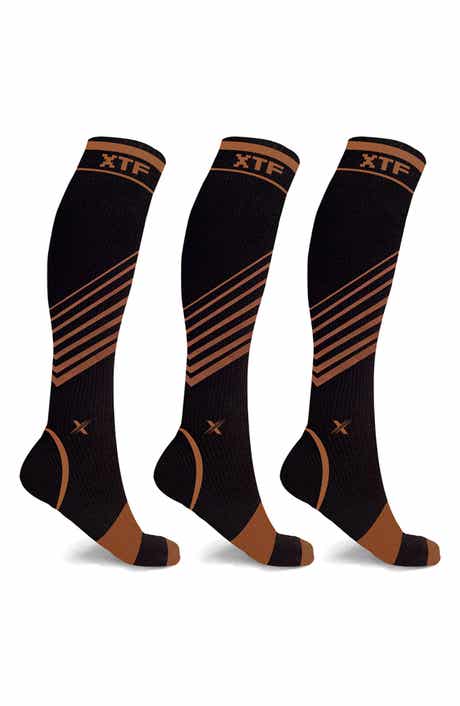 EXTREME FIT 3-Pack Copper Infused Ankle Length Compression Socks