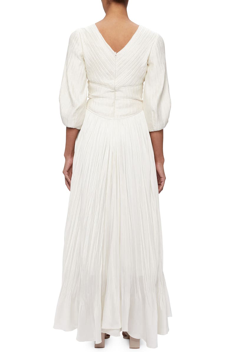 Simkhai Ames Pleated Gown, Alternate, color,