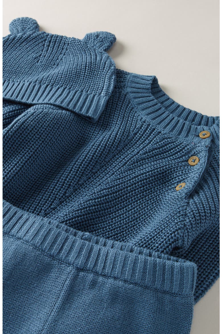 Knit Sweater, Pants & Hat Set, Alternate, color, BLUE STELLAR