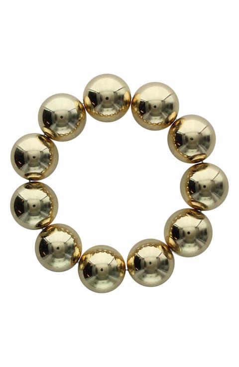 Jenny Beaded Faux Pearl Bracelet