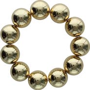 OLIVIA WELLES Jenny Beaded Faux Pearl Bracelet