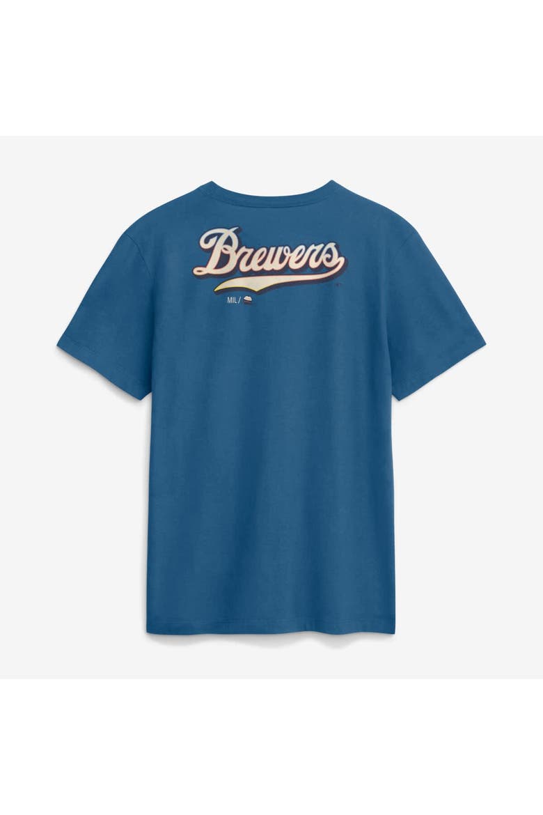 Men's Nike Blue Milwaukee Brewers 2026 City Connect 2-Hit T-Shirt, Alternate, color, Blue