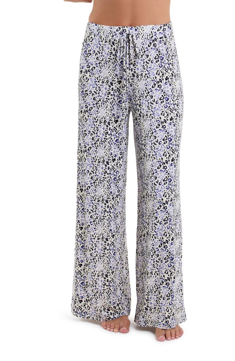 Hanky Panky Unwind Wide Leg Pajama Pants, Main, color, Spotted