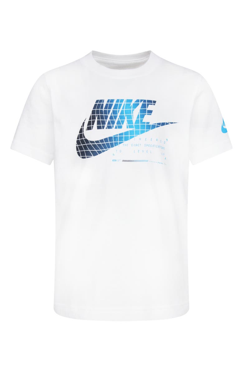Nike Kids' Club Seasonal Graphic T-Shirt, Main, color, White