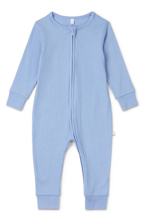 Mori Kids'  Rib Fitted One-piece Romper