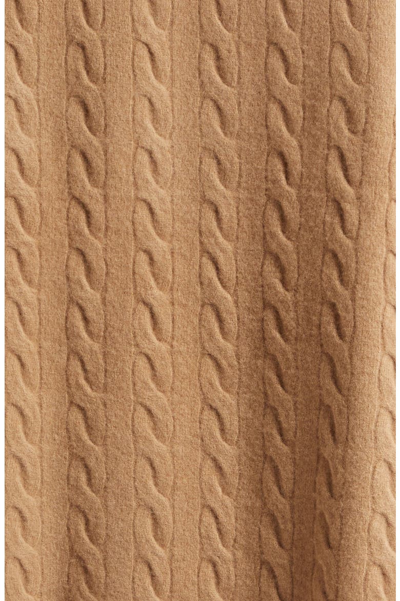 V-Neck Wool Sweater, Alternate, color, TOFFEE