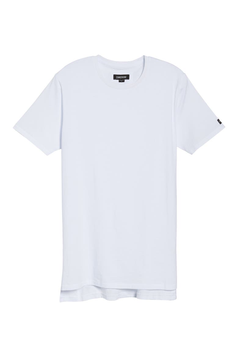Flintlock Longline T-Shirt, Alternate, color, WHITE