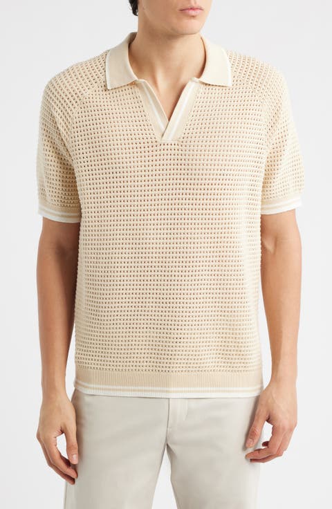 Tennis Johnny Collar Sweater Polo