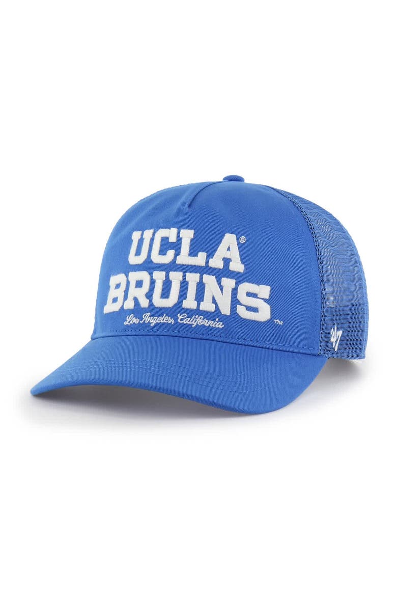 Men's '47 Blue UCLA Bruins Contemporary Hitch Trucker Adjustable Hat, Main, color, Blue