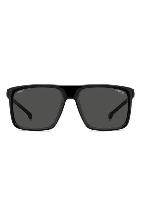 x Ducati 57mm Rectangular Sunglasses