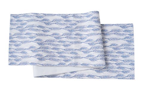 Blue Harvest Wheat Table Runner 14" x 72"
