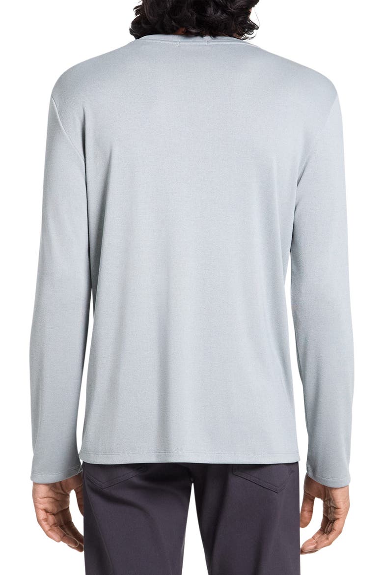 Essential Long Sleeve T-Shirt, Alternate, color, WILLOW GREEN