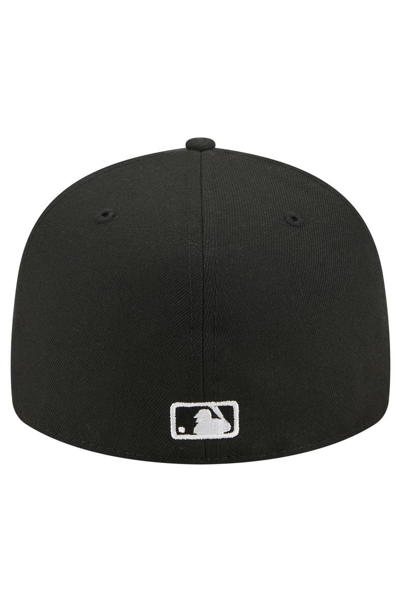 Men's New Era Black Detroit Tigers Americana Bald Eagle Pre-Curved 59FIFTY Fitted Hat, Alternate, color, Black