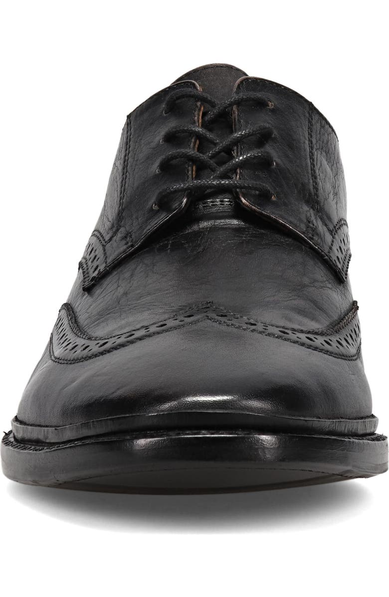Frye Paul Wingtip Derby, Alternate, color, Black Laredo Leather