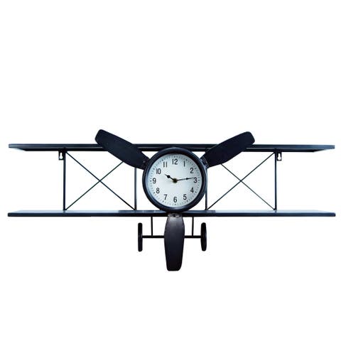 Plane Wall Clock
