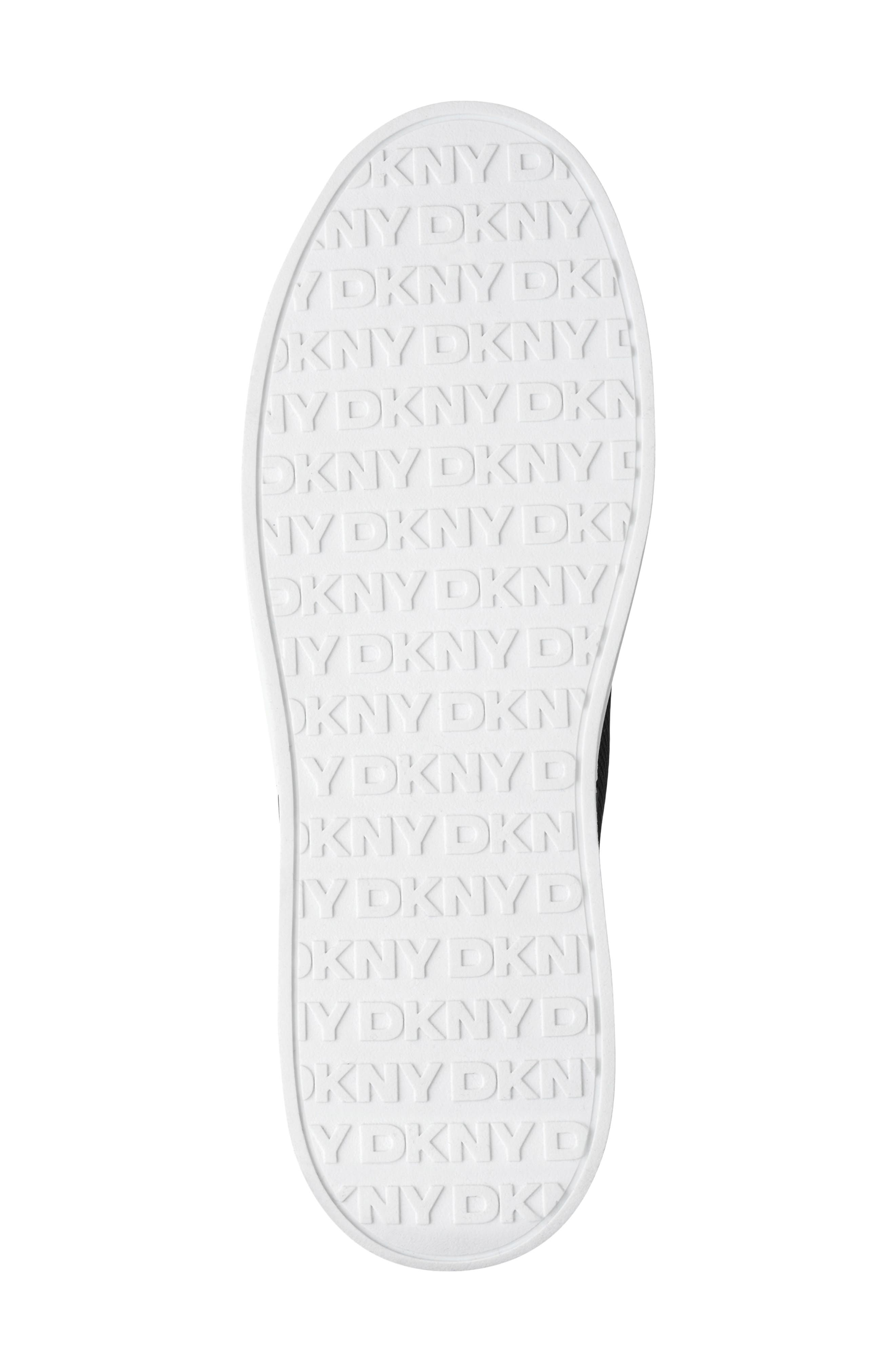 DKNY Mallory Stud Sneaker, Alternate, color, Black