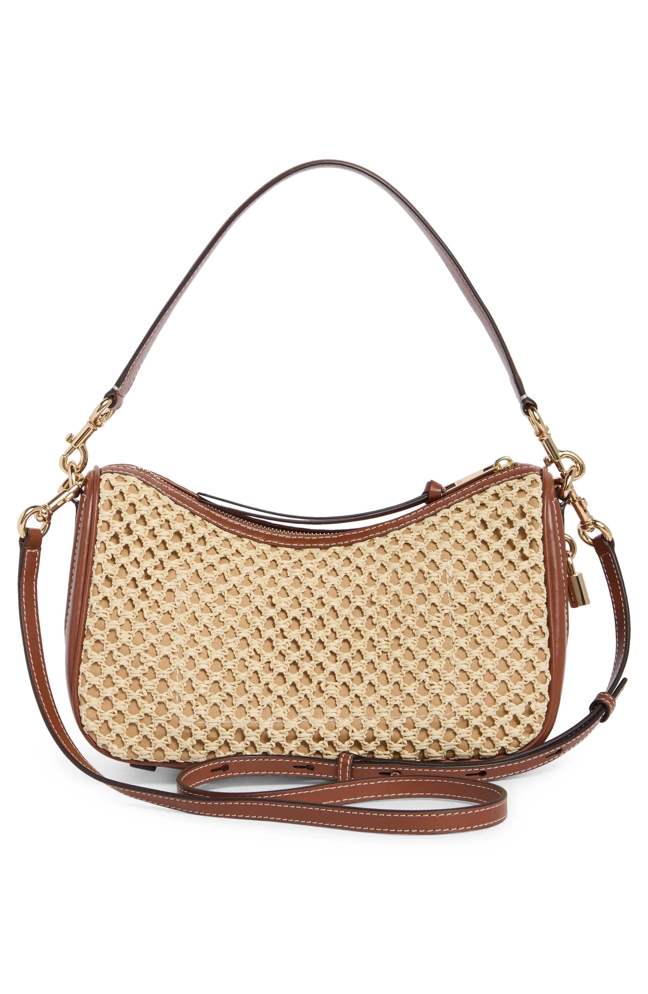 Marc Jacobs Convertible Shoulder Bag, Alternate, color, Natural