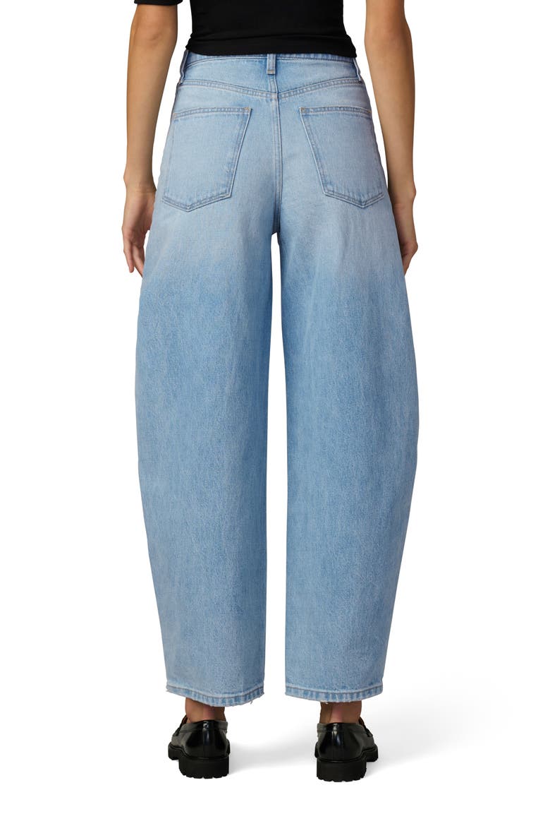 The Billie Barrel Leg Jeans, Alternate, color, GOSSAMER