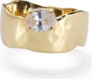 Lady Grey Cubic Zirconia Drift Ring