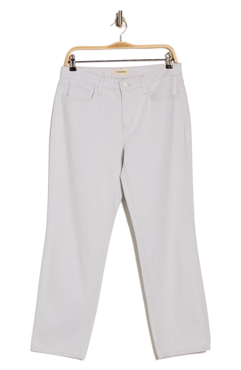 L'AGENCE Mateo Slouchy Straight Ankle Jeans, Alternate, color,