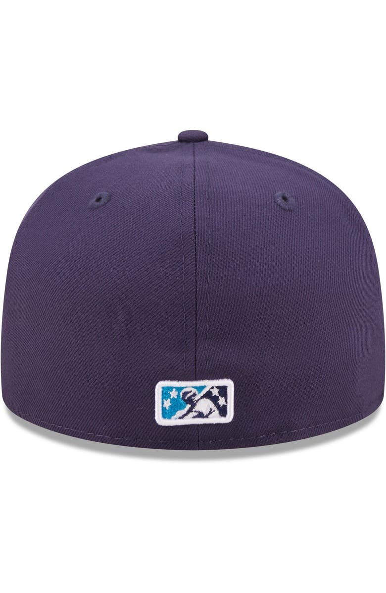 New Era Men's New Era Navy Everett AquaSox Authentic Collection 59FIFTY Fitted Hat, Alternate, color, Navy