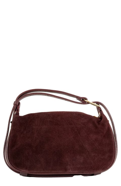 Lana Suede Shoulder Bag