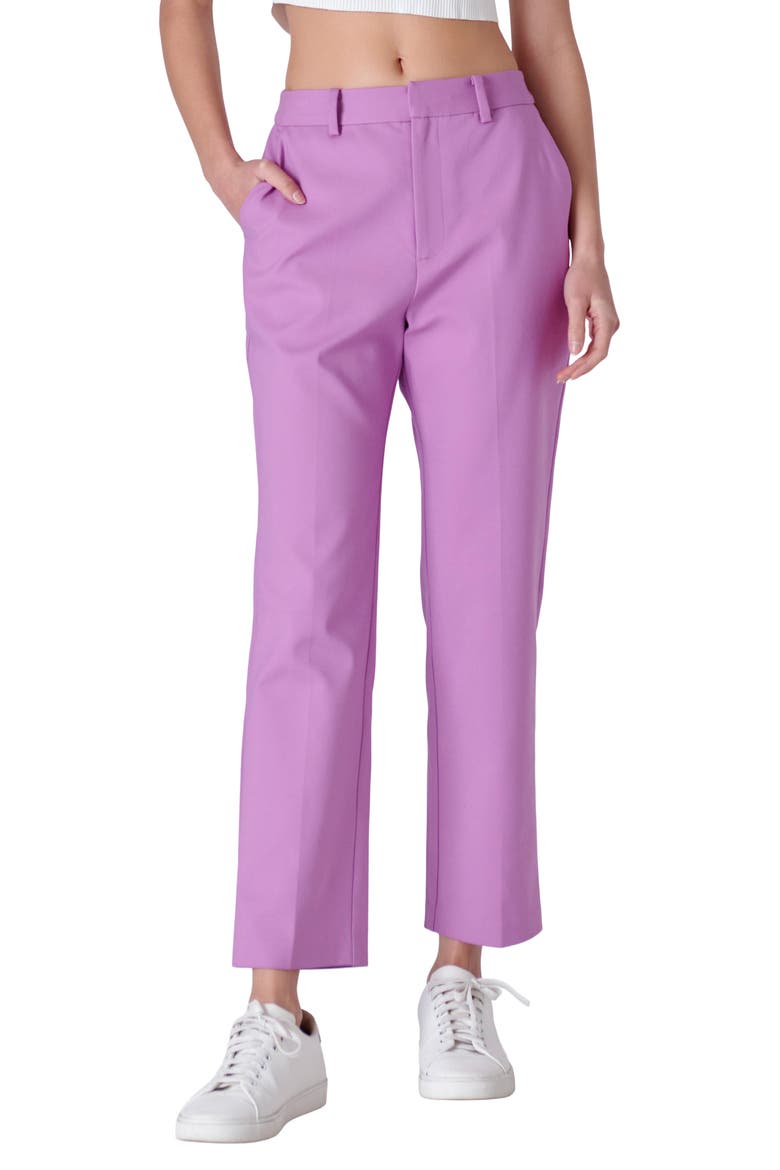 Cigarette Pants, Alternate, color, LILAC